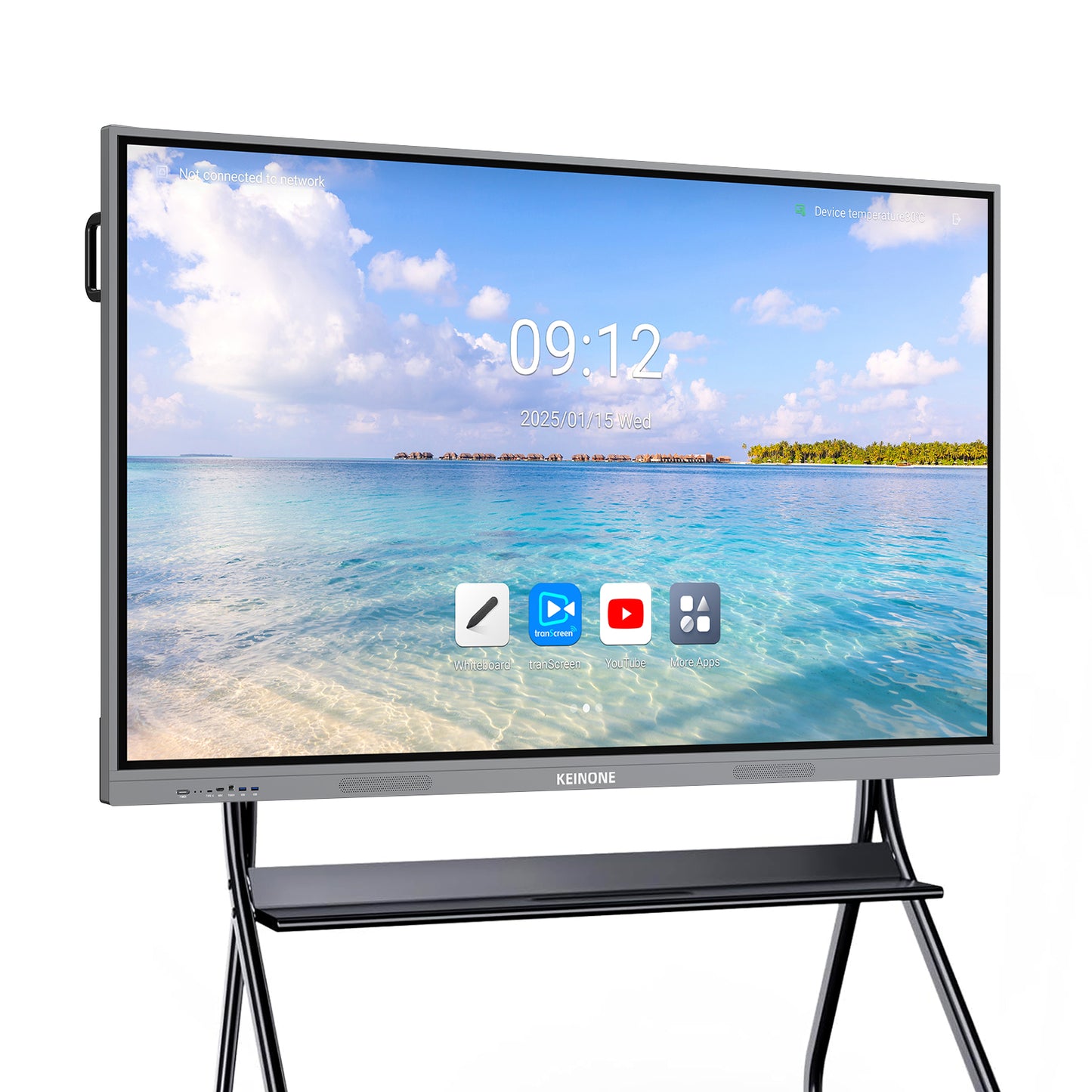 Smart Board Interactive Displays, Google EDLA-Certified Smart Whiteboard for Classrooms