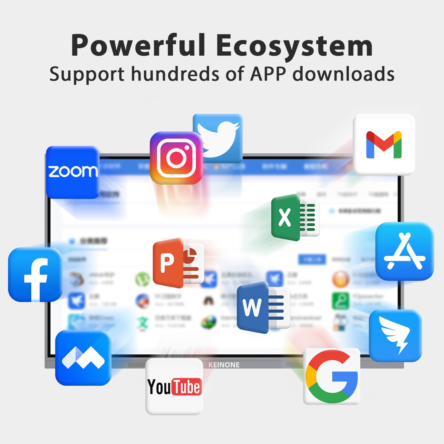 Smart Board Interactive Displays, Google EDLA-Certified Smart Whiteboard for Classrooms