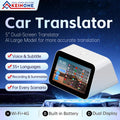 5 Inch Portable AI Smart Voice Translator Device Real-Time Multi Language Translation