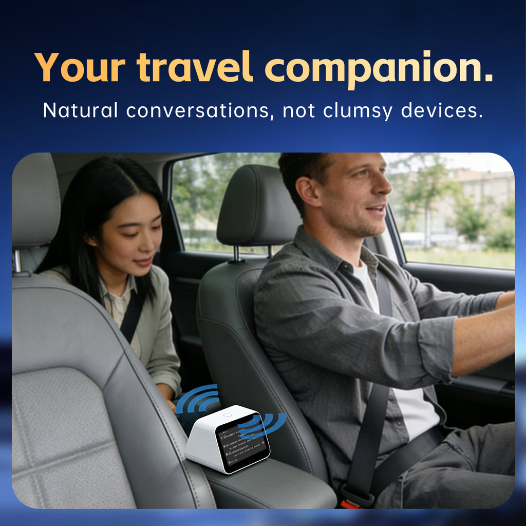 5 Inch Portable AI Smart Voice Translator Device Real-Time Multi Language Translation