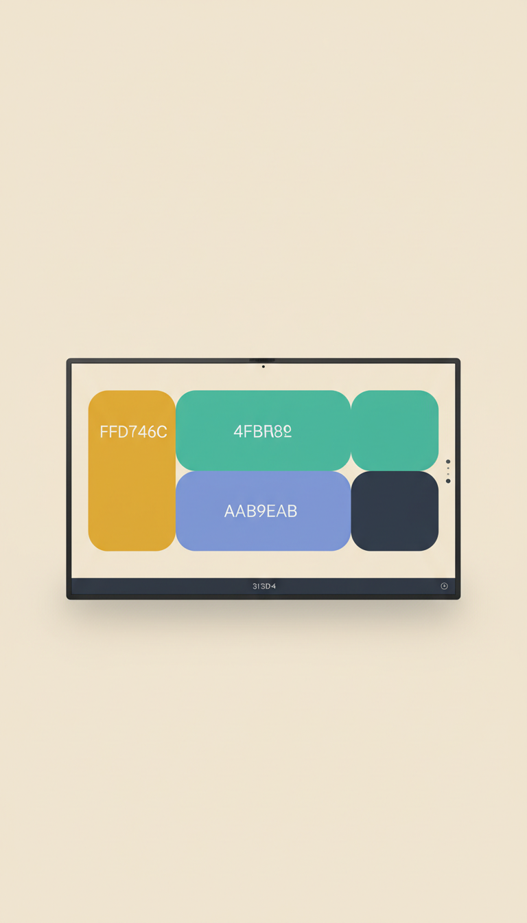 65-Inch Interactive Touch Display