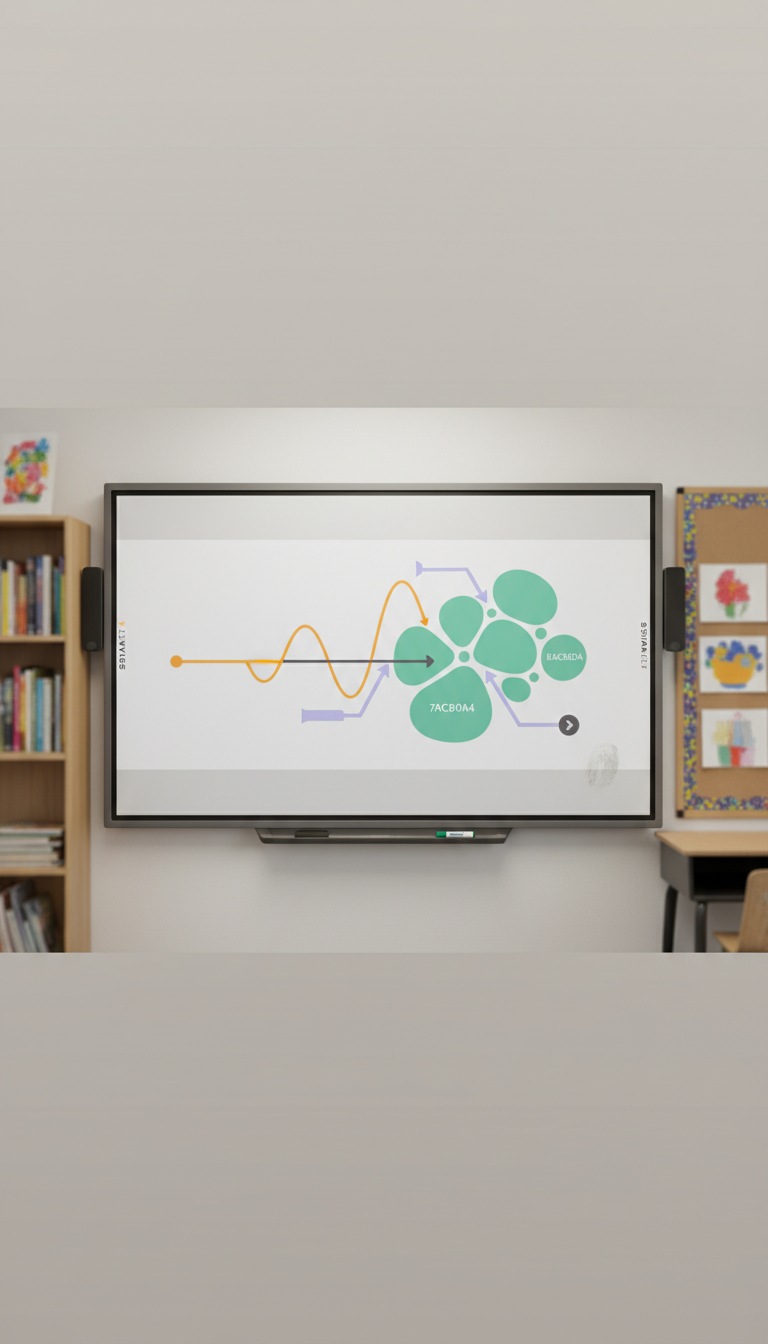 Smart board Model X120 interactive classroom display