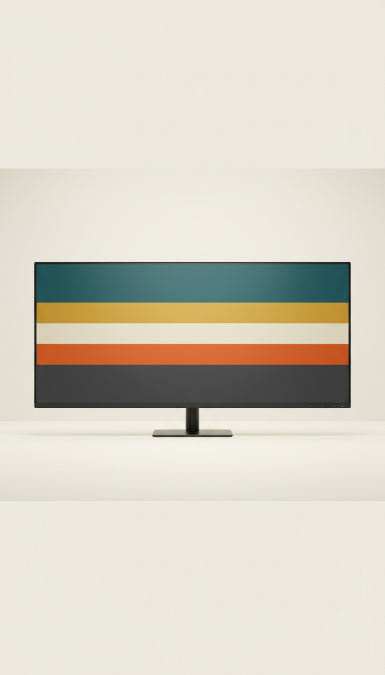Ultra-wide panoramic display for immersive spaces