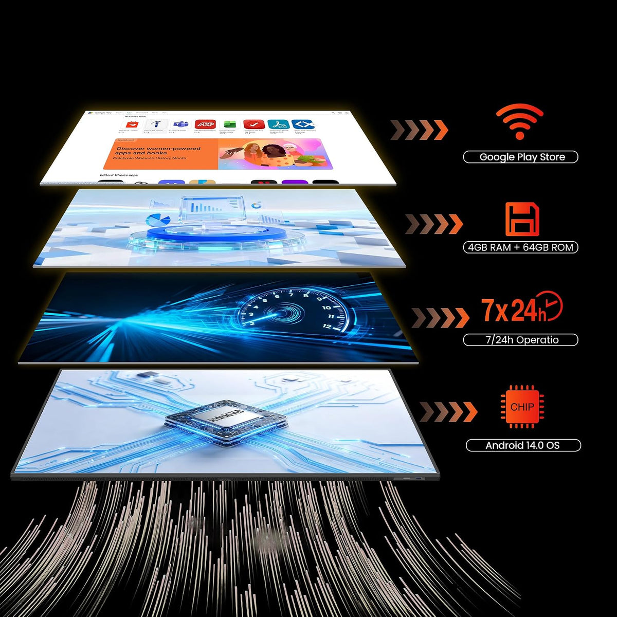 55-Inch 4K Digital Signage Display - KEINON