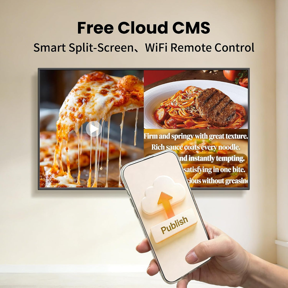55-Inch 4K Digital Signage Display - KEINON