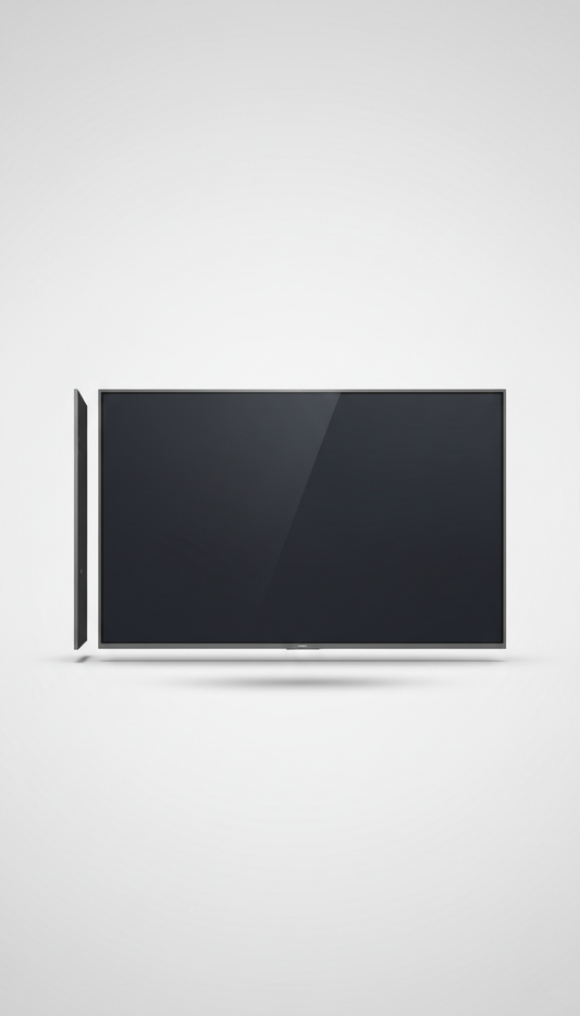 Ultra-thin 75-inch commercial display