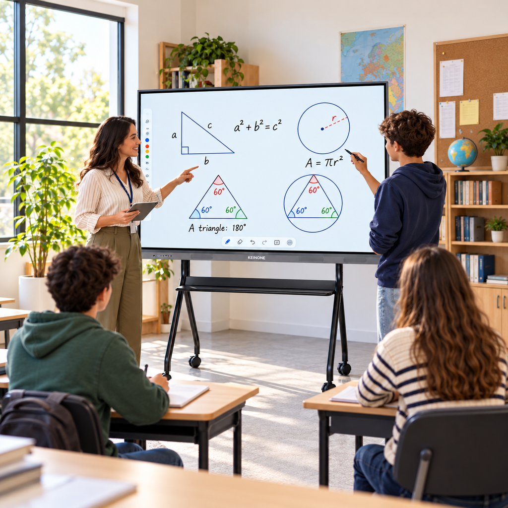 85-Inch 4K Interactive Smart Board for Classroom & Meetings - KEINONE square main image