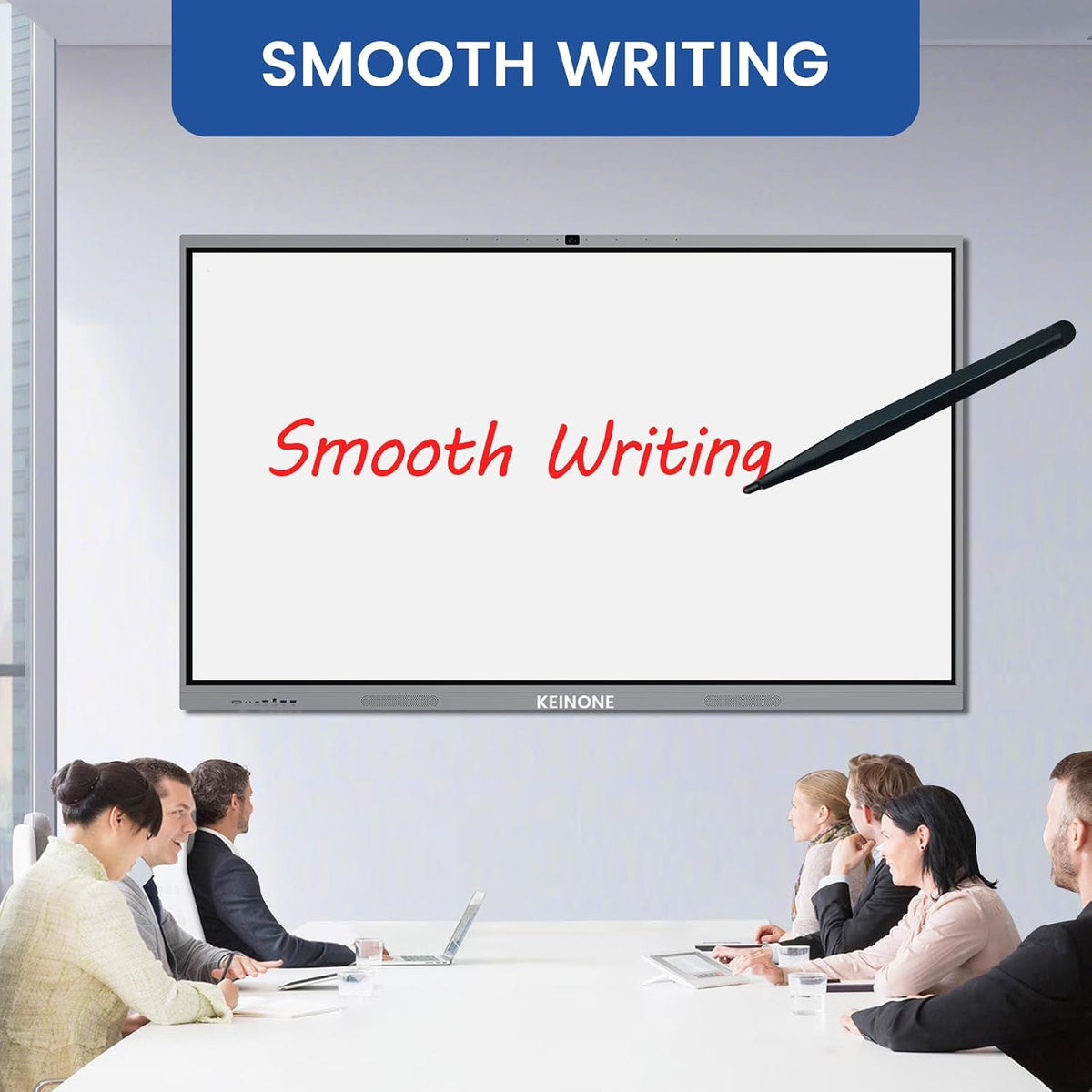 Black KEINONE touch stylus smooth writing for meetings