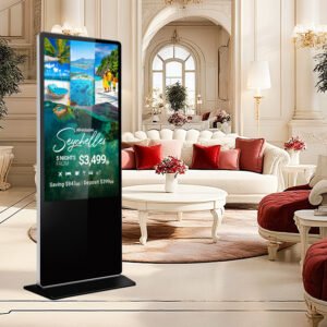 43 inch Portrait Digital Signage Vertical Advertising Display Android OS or Windows